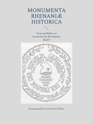 cover image of Monumenta Rhenaniae Historica